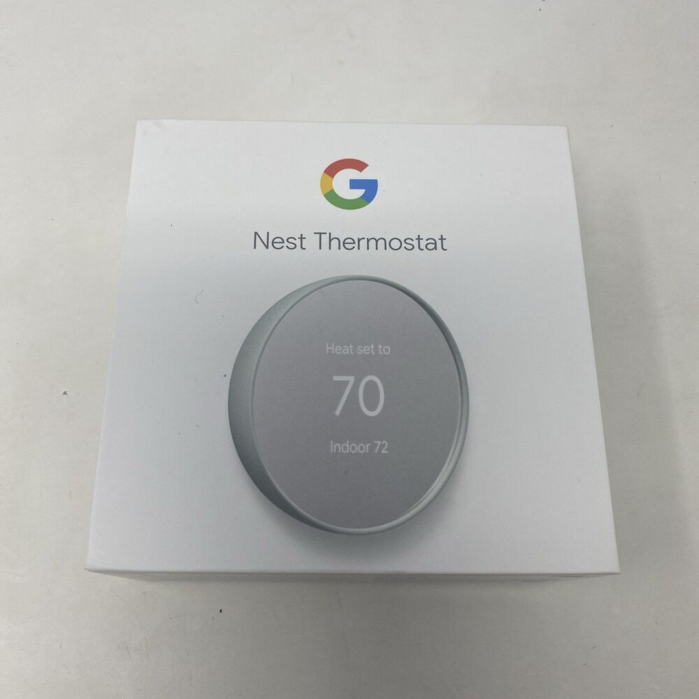 Google Nest Smart Thermostat, Fog Color - G4CVZ